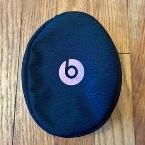 Beats by Dre Solo3 Cloth Protective Case Black  & Rose